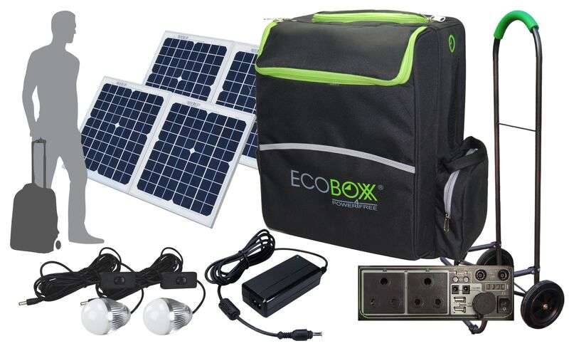 R4,900 off on 600 Portable Solar Power Kit OneDayOnly
