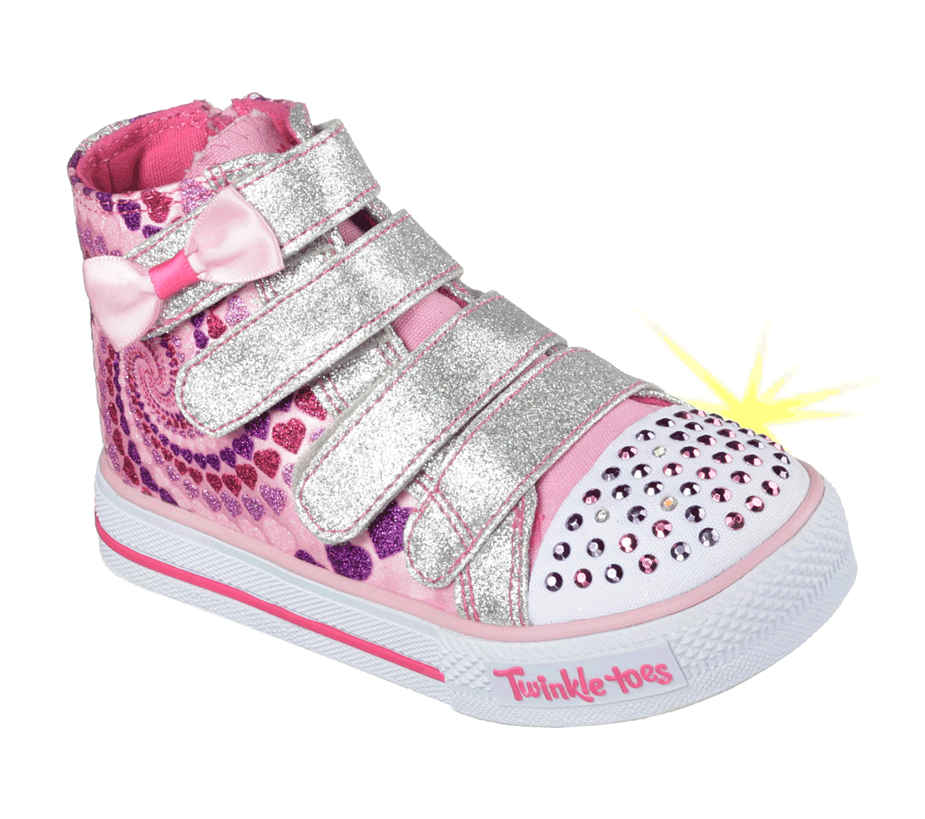 Girls Twinkle Toes Lil Skippers Sneakers