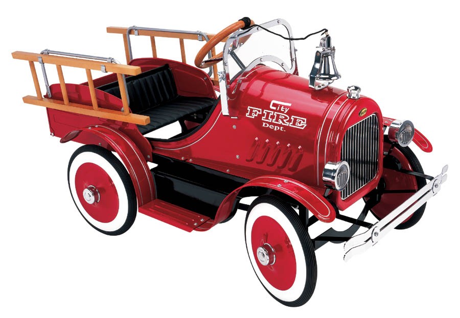 kalee fire truck pedal car