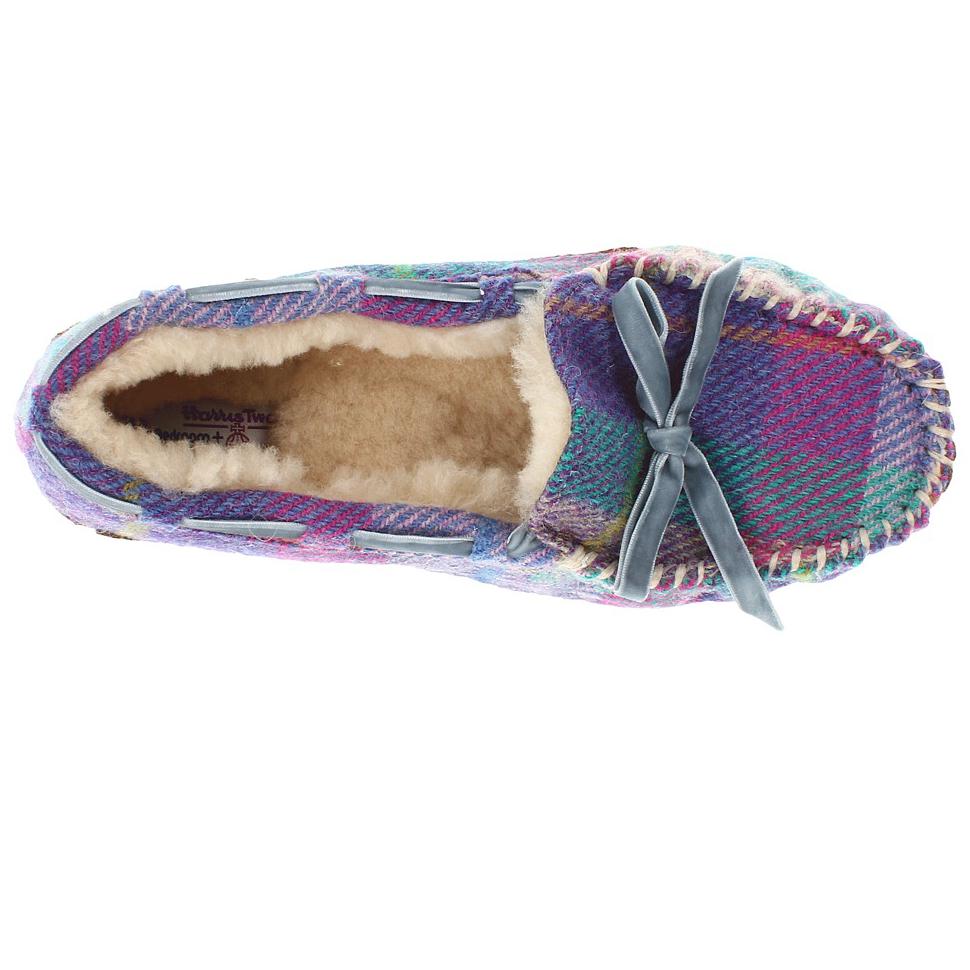 womens tweed slippers