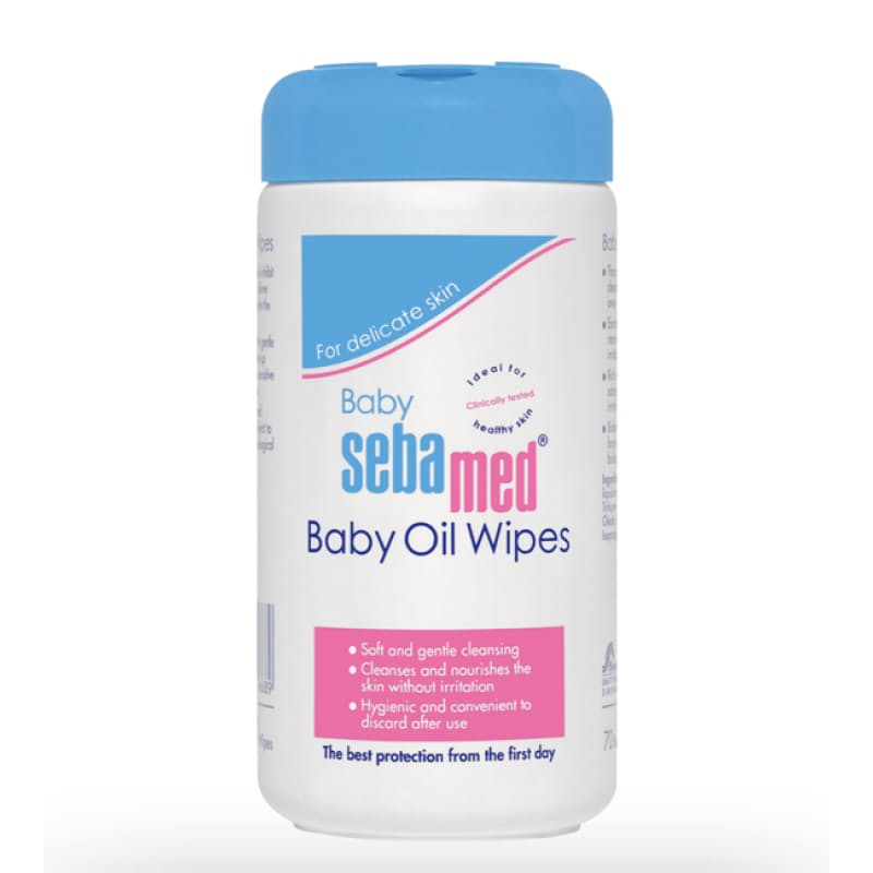 Baby Oil Wipes (70 Wipes)