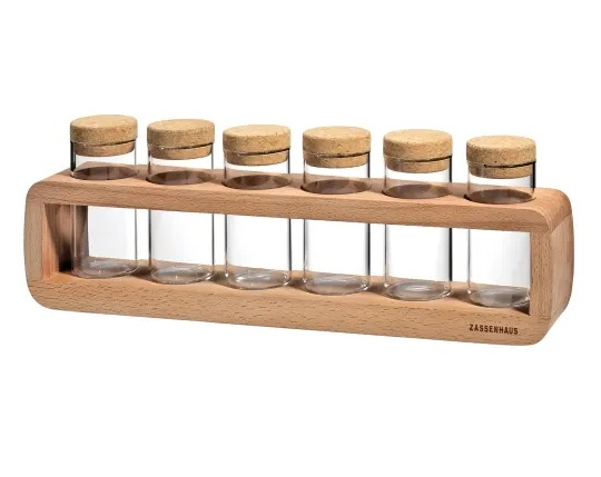 34% off on Zassenhaus 6-Piece Jar Spice Rack | OneDayOnly