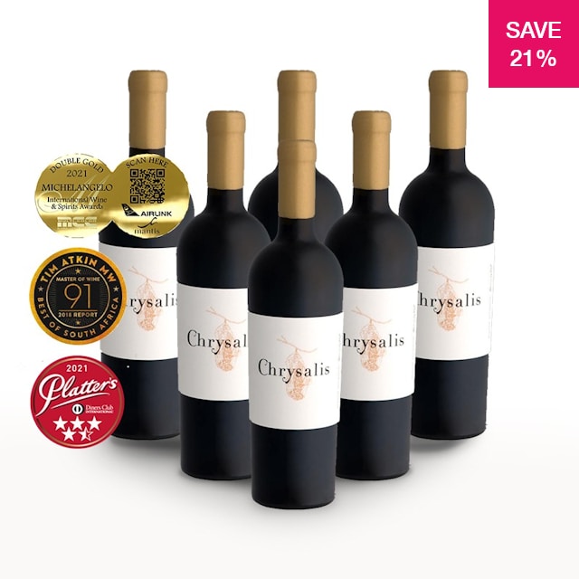 21 off on 6x Chrysalis Red Blend 2016 OneDayOnly