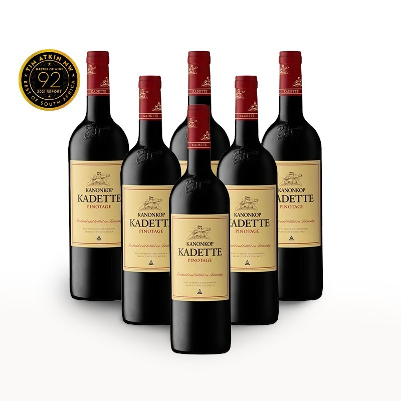17 off on Kanonkop 6x Kadette Pinotage 2020 OneDayOnly