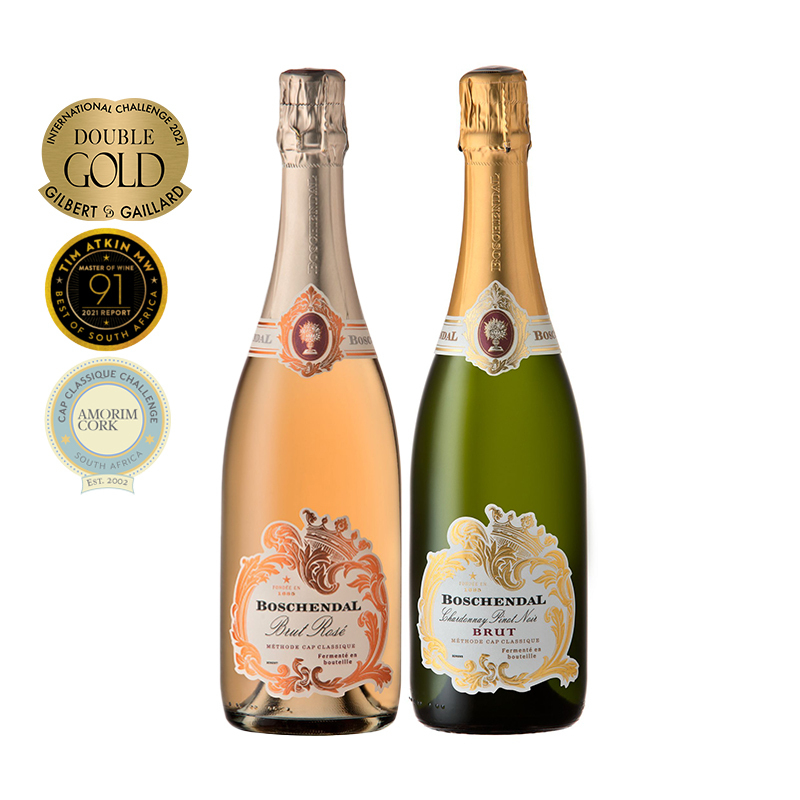 6x Brut or 6x Brut Rosé Cap Classique