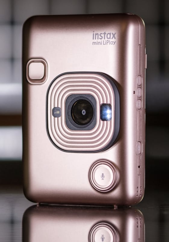Instax mini LiPlay - Blush Gold with 20 Shot Pack