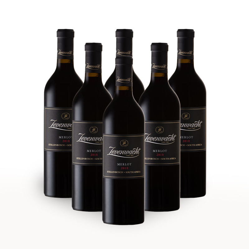 27 off on Zevenwacht 6x Merlot 2018 OneDayOnly