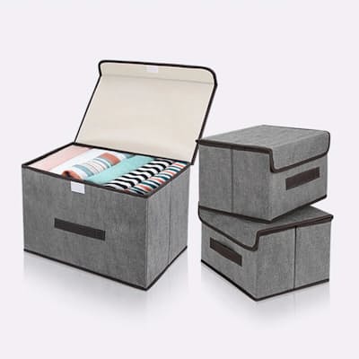 2x Collapsible Storage Boxes