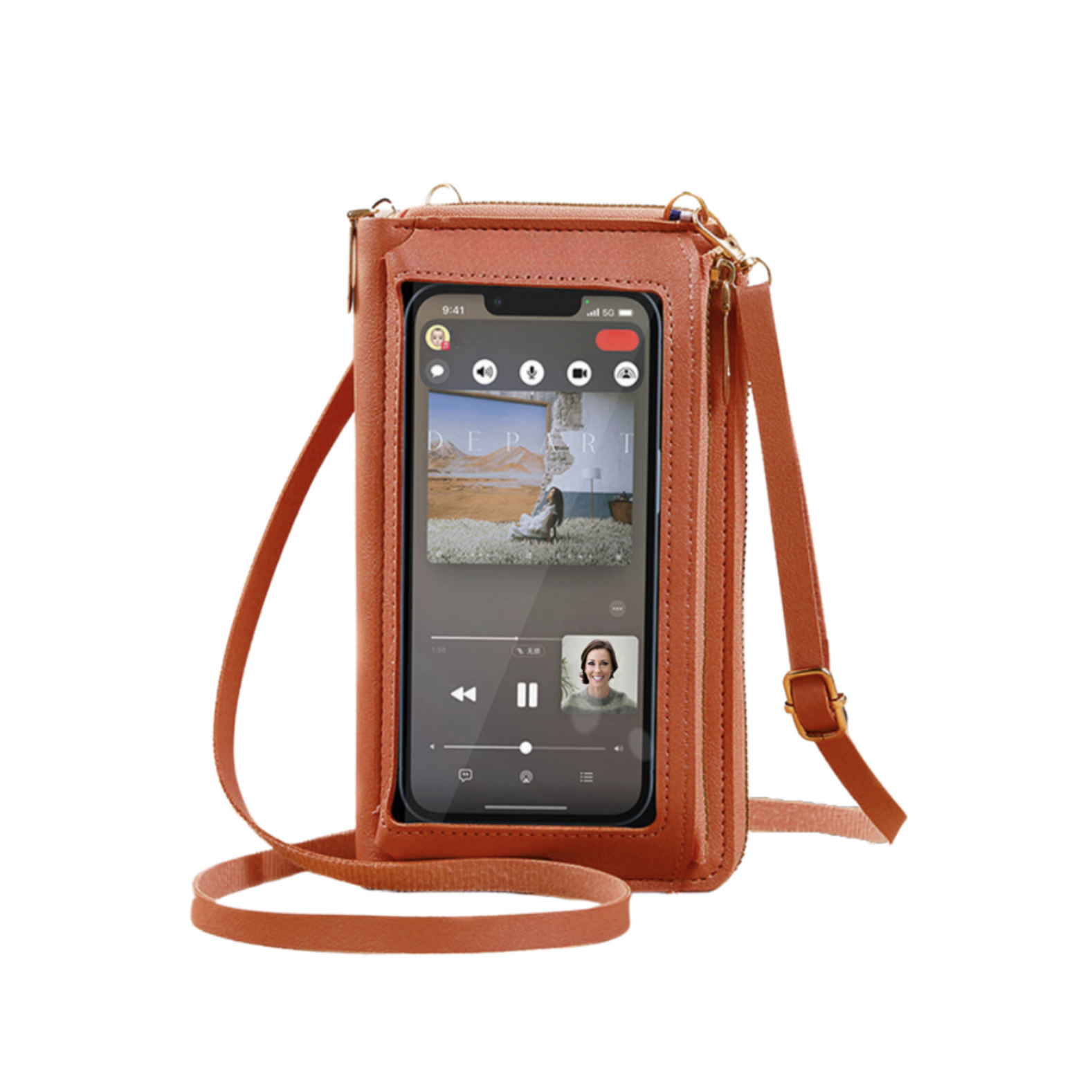 50 off on Bloom Touch Screen Crossbody Purse OneDayOnly