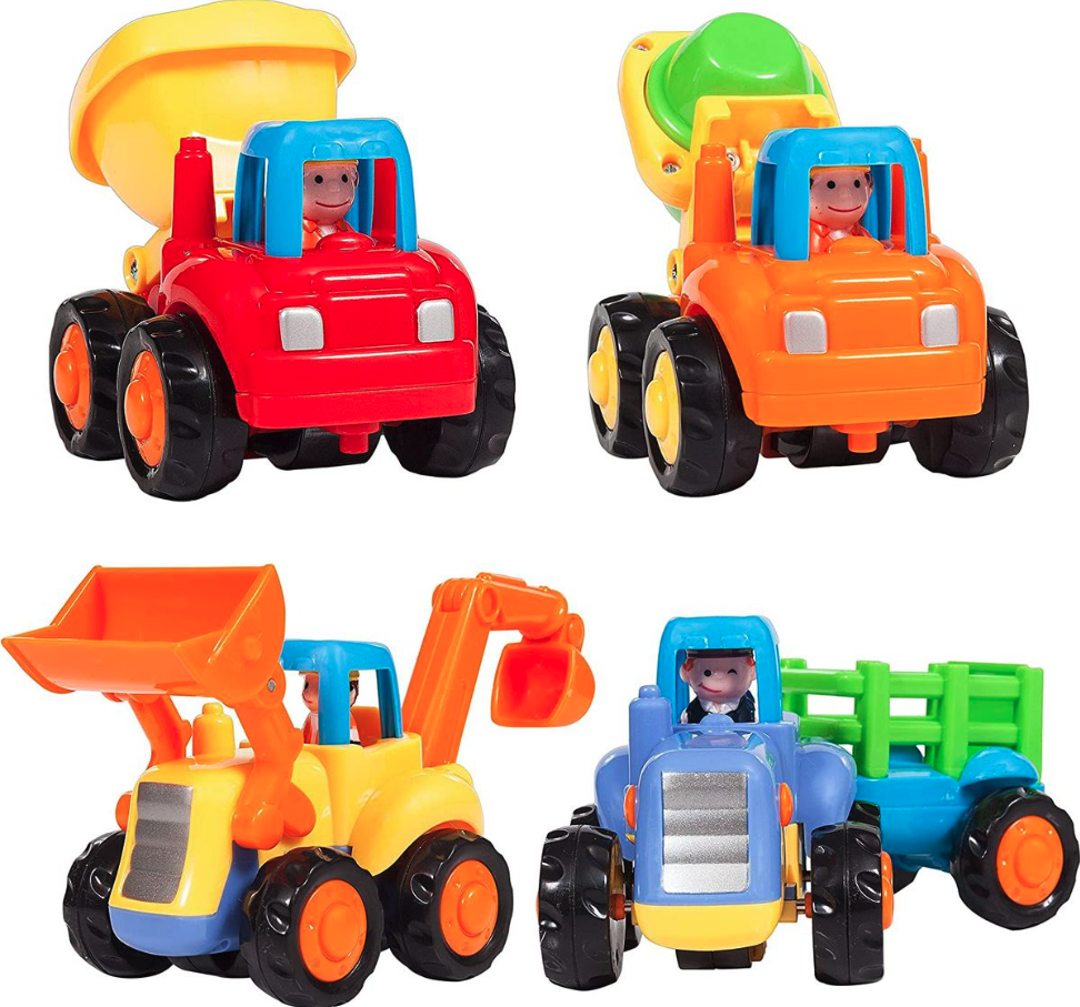 50% off on 4-Piece Friction Powered Toy Cars | OneDayOnly