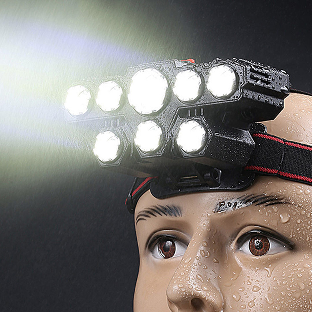 43% off on 8 LED Rechargeable Bright Headlamp | OneDayOnly