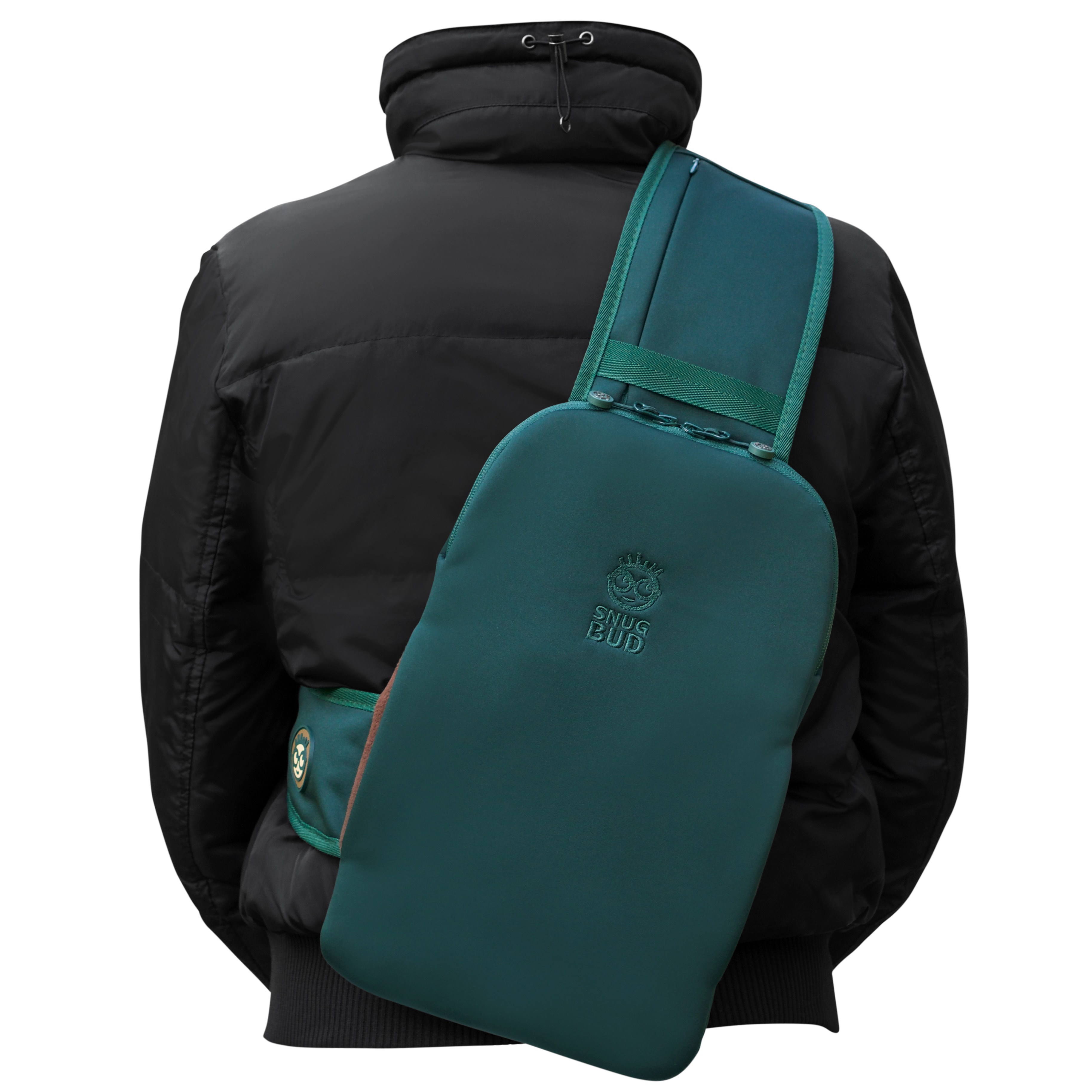 Wearable Body Warmer with Hand Warming Sleeve