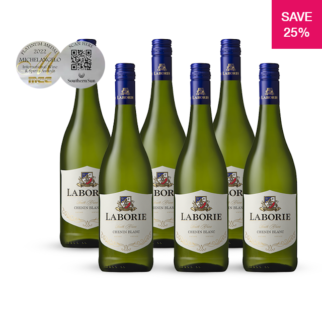 25 off on Laborie 6x Chenin Blanc 2023 OneDayOnly