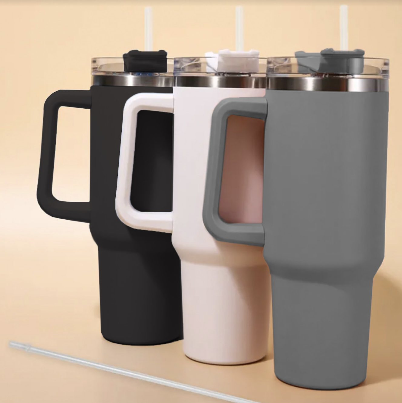 42% off on On The Go 1.2L Travel Mug with Straw | OneDayOnly