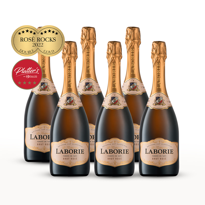 6x Cap Classique Brut Rosé