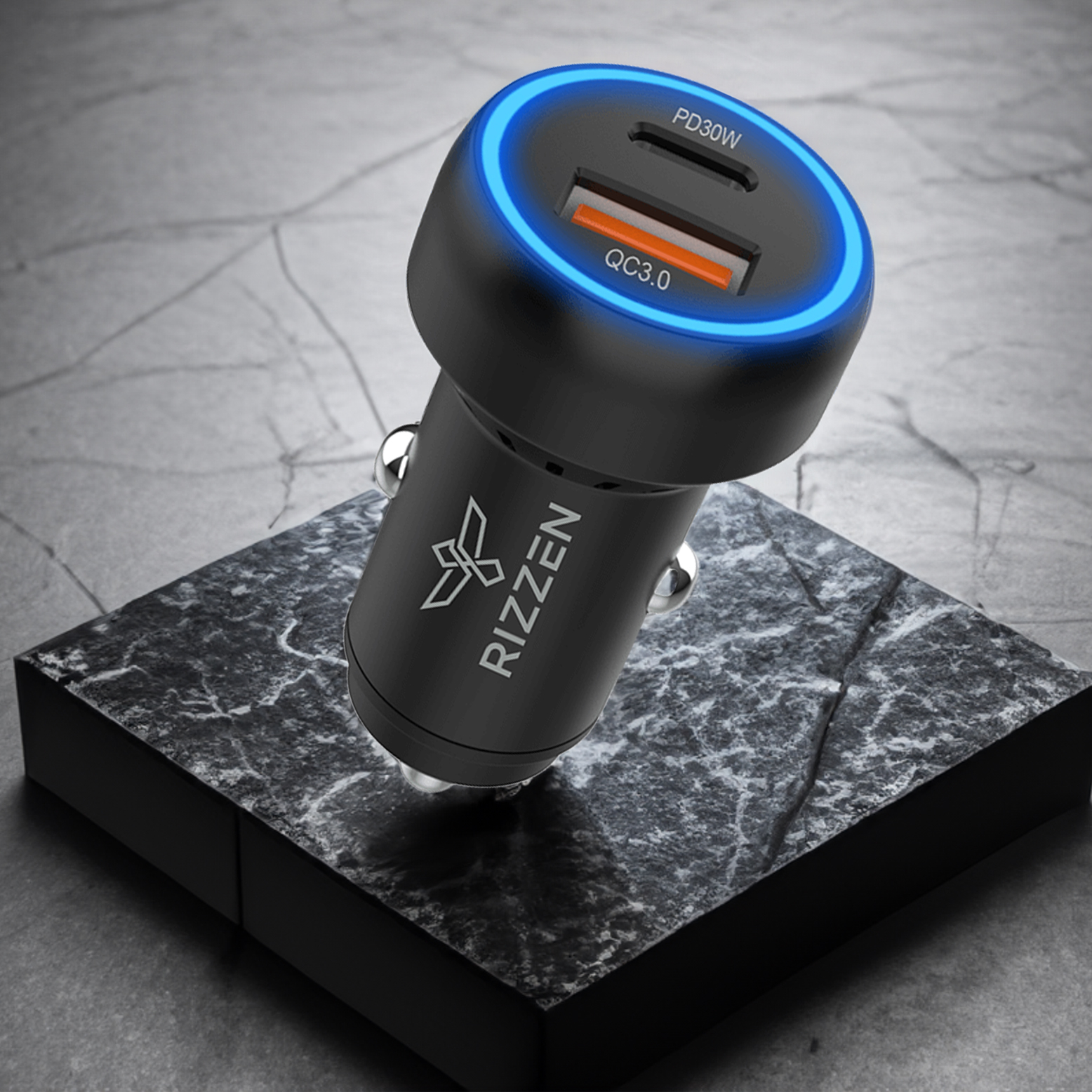 17% off on Rizzen 48W Super Fast Car Charger | OneDayOnly