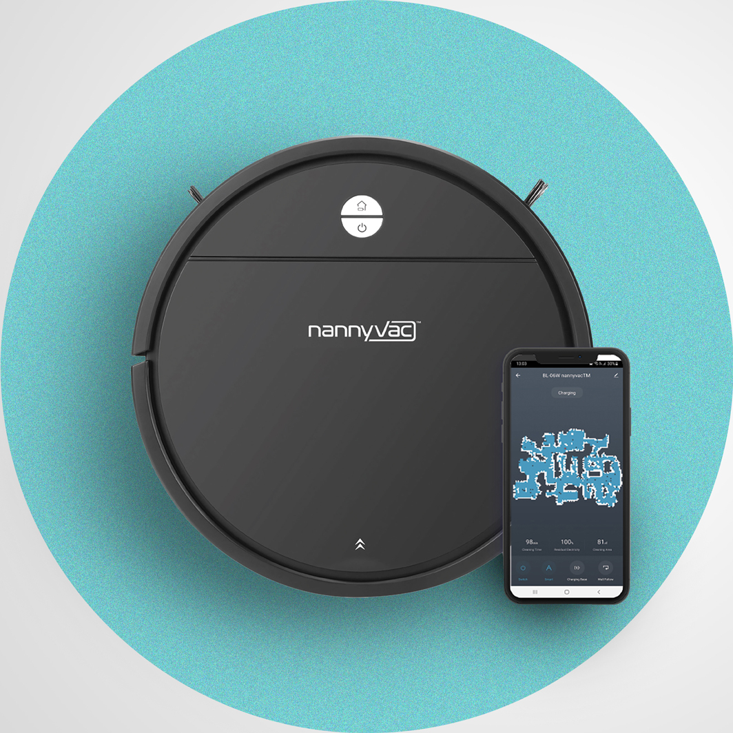 24 off on nannyvac™ Smart Robot Vacuum OneDayOnly