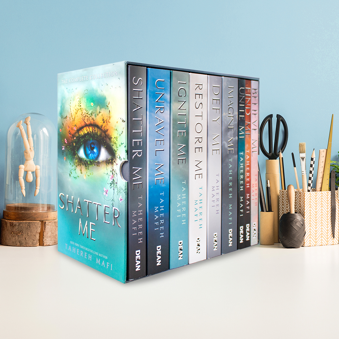 Shatter Me Collection 9 Books Box Set By Tahereh Mafi (Unite Me,Believe Me)