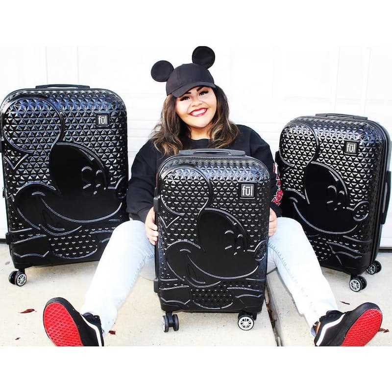 Mickey mouse top luggage set