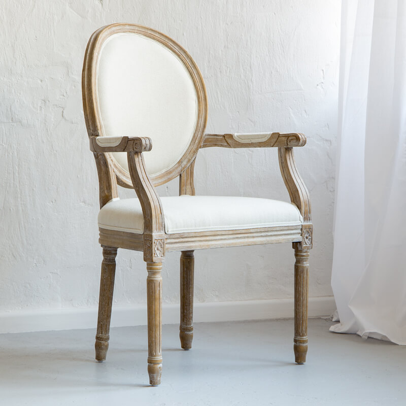 Dining Chair with Armrest