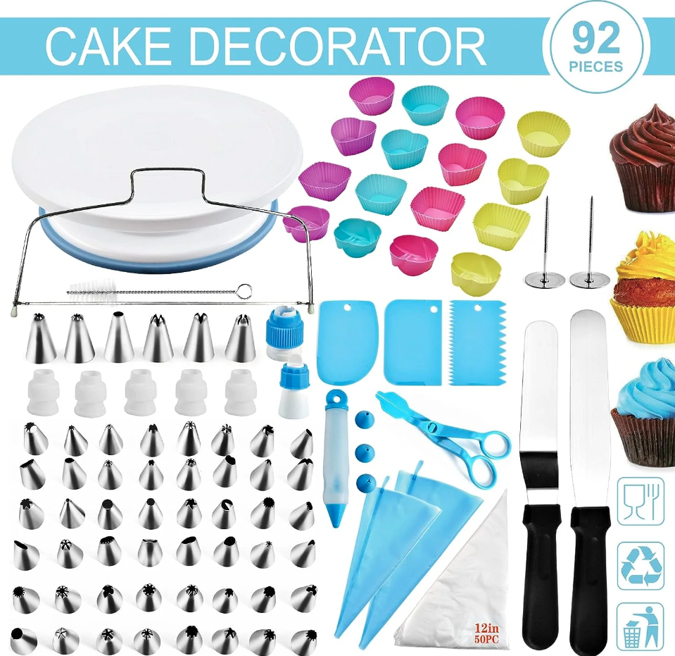 39 off on 92Piece Cake Decorating Set OneDayOnly