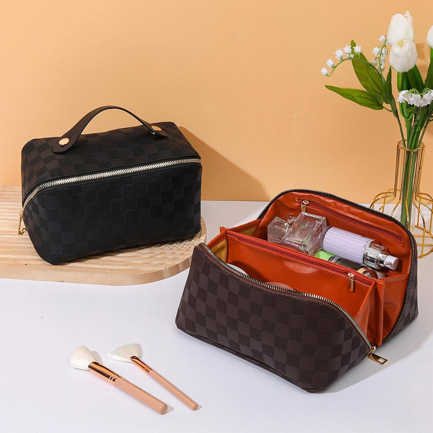 Small Makeup Pouch Louis Vuitton Authentic Louis Vuitton Monogram