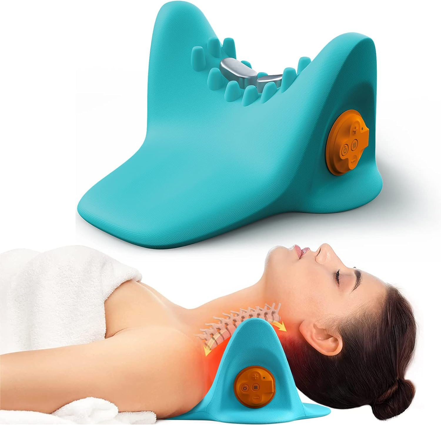 C neck outlet pillow