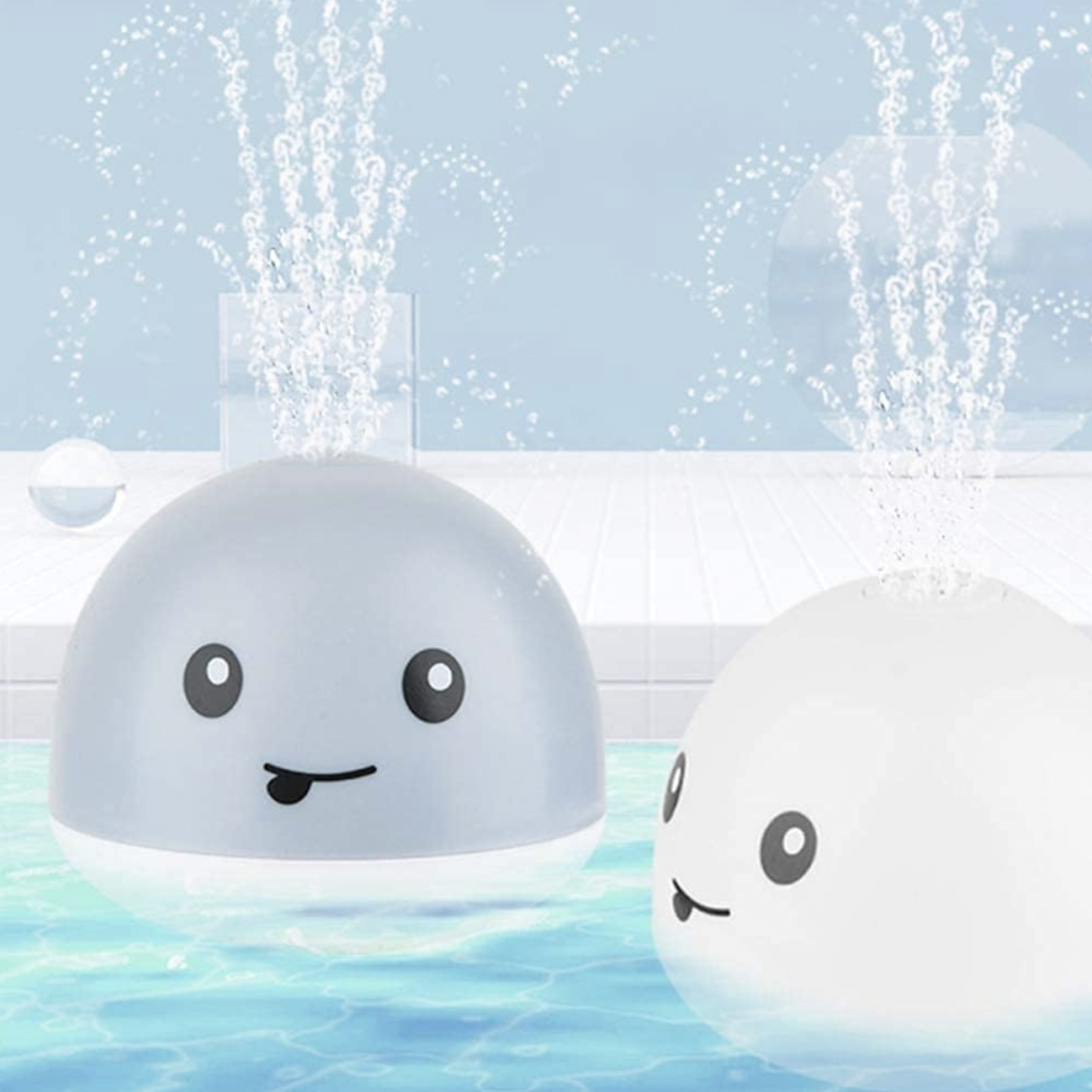24 off on LED Bath Whale Spray Toy OneDayOnly