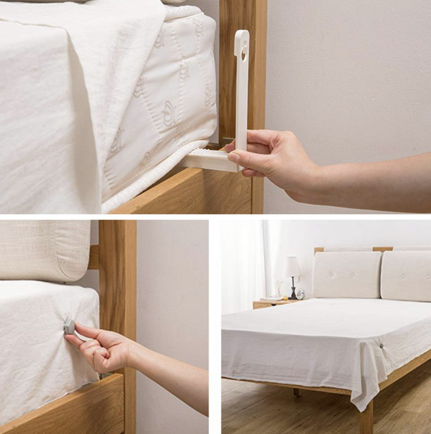 44 off on 4x Bed Sheet Fixing Grippers OneDayOnly