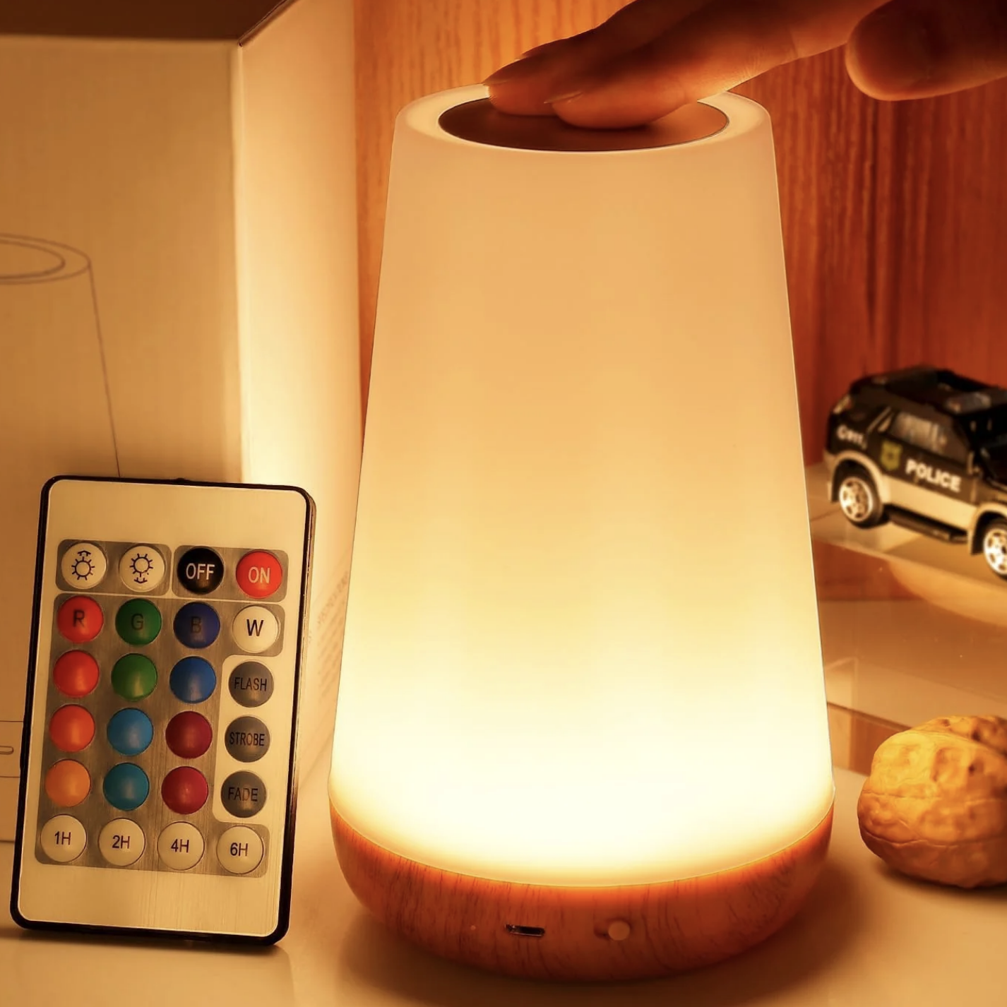 Touch Sensor Bedside Lamp