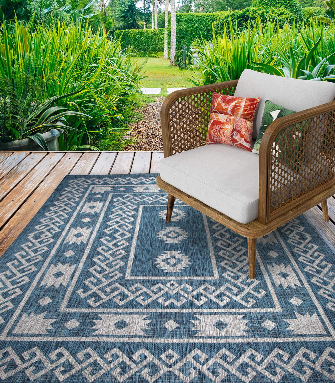 70 Off On Geometric Turquoise Rug OneDayOnly   1699868545.8222 