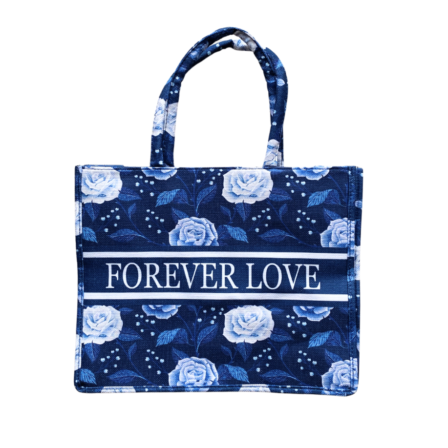 50% off on Forever Love Large Canvas Tote Bag | OneDayOnly