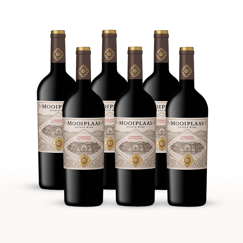 33% off on Mooiplaas 6x Cabernet Sauvignon 2021 OneDayOnly