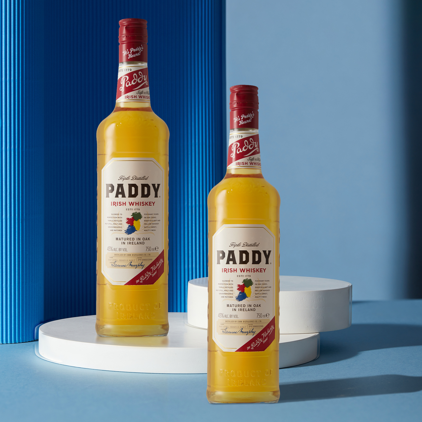 2x 750ml Old Irish Whiskey