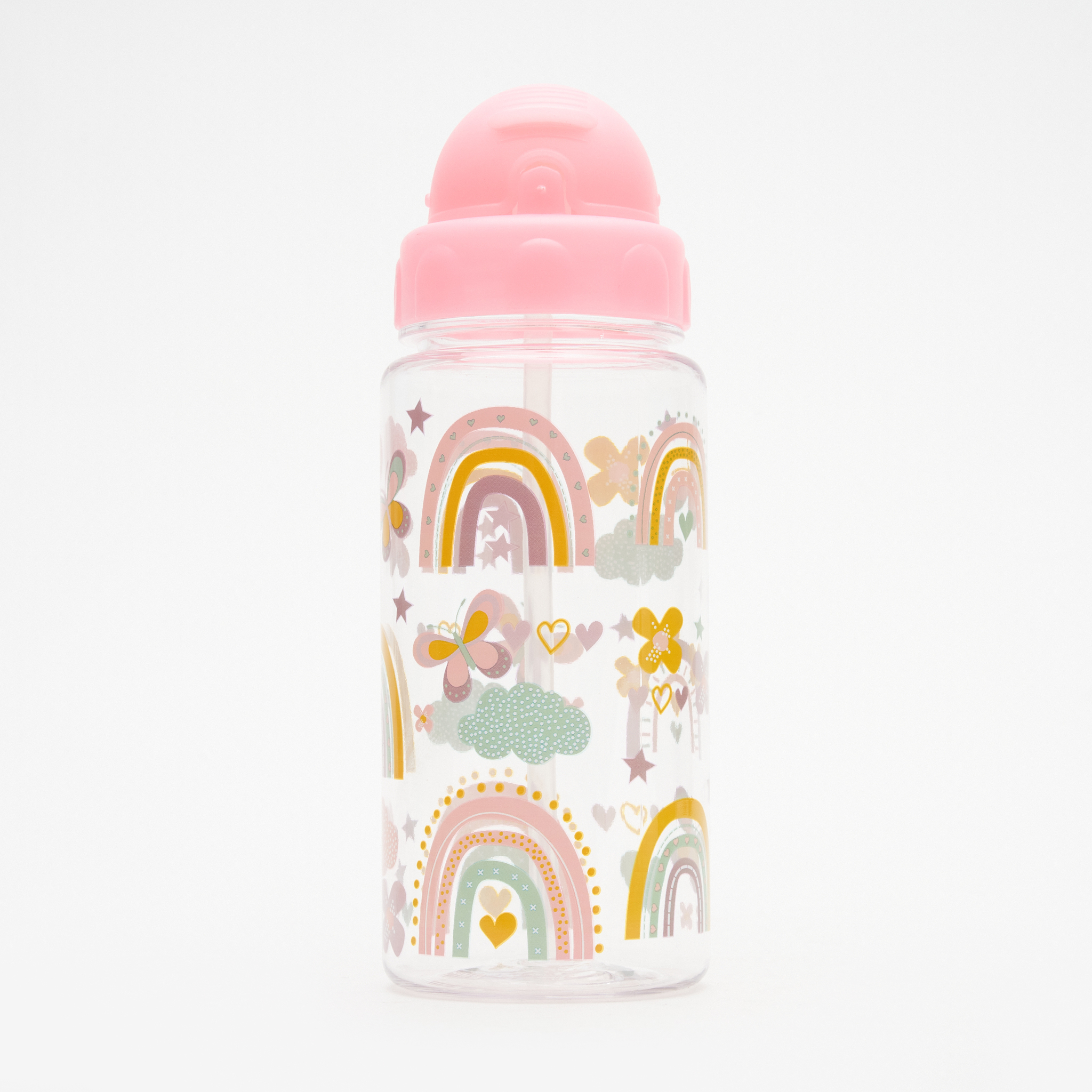 Pink Rainbow & Butterflies