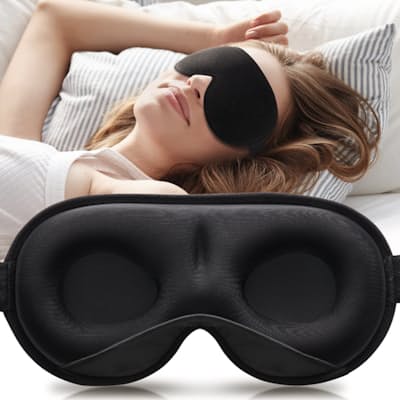 3D Memory Foam Light-Blocking Sleep Eye Mask
