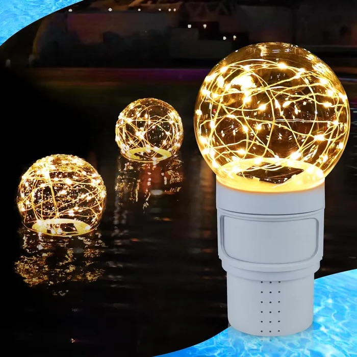 Solar LED Chlorine Floater