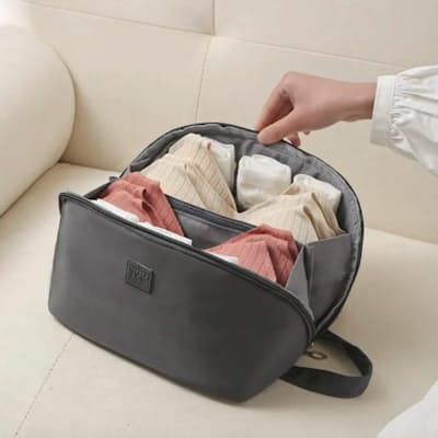 2-in-1 Underwear and Cosmetic Travel Organiser