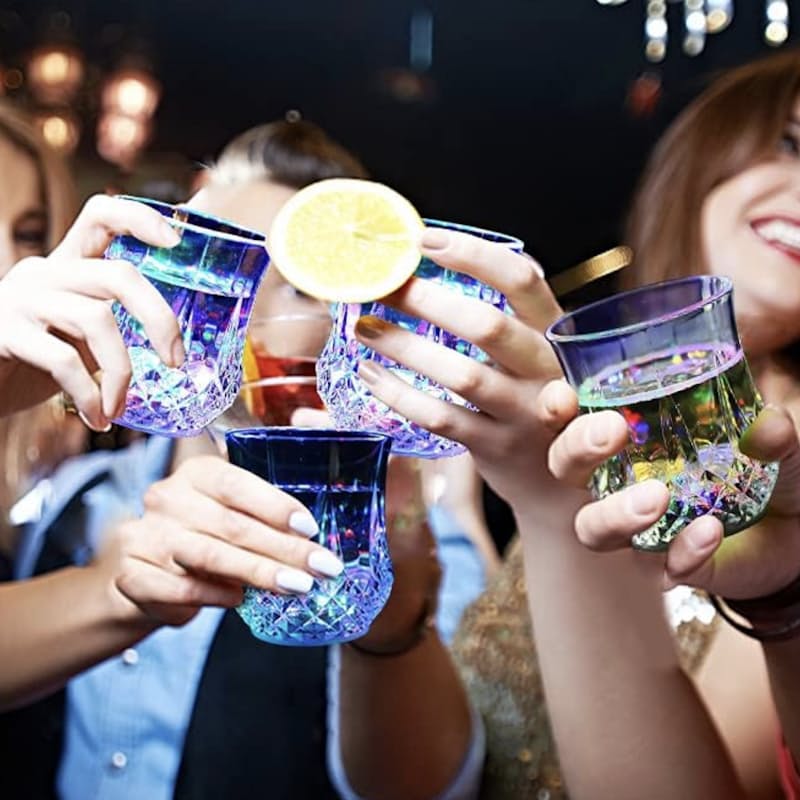 Flashing best sale light cups