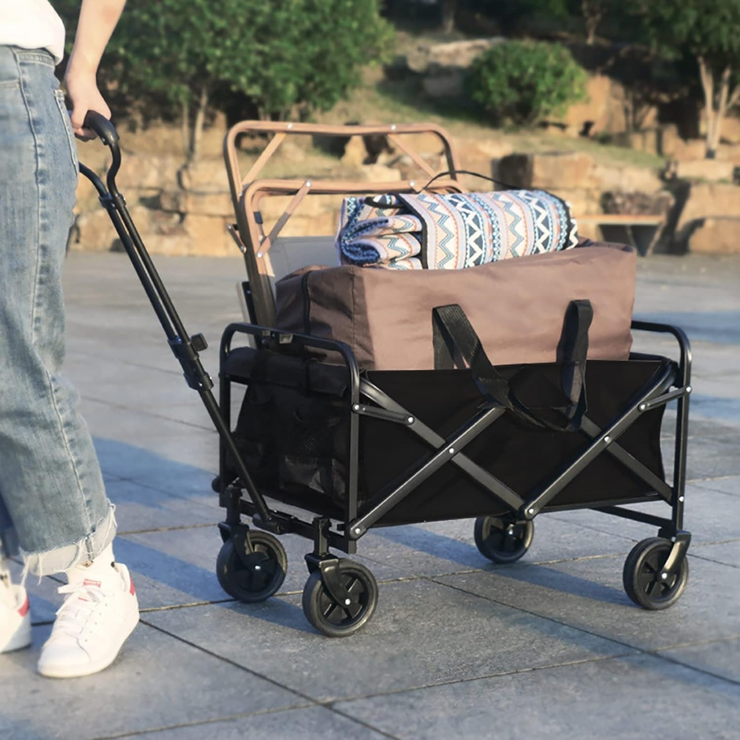 Collapsible Utility Wagon Trolley