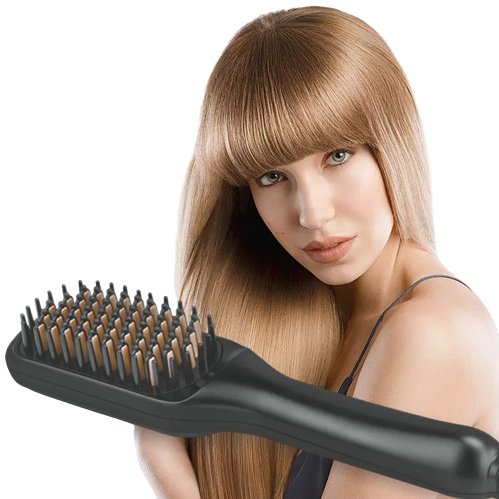50 off on Enzo Hair Straightener Brush OneDayOnly