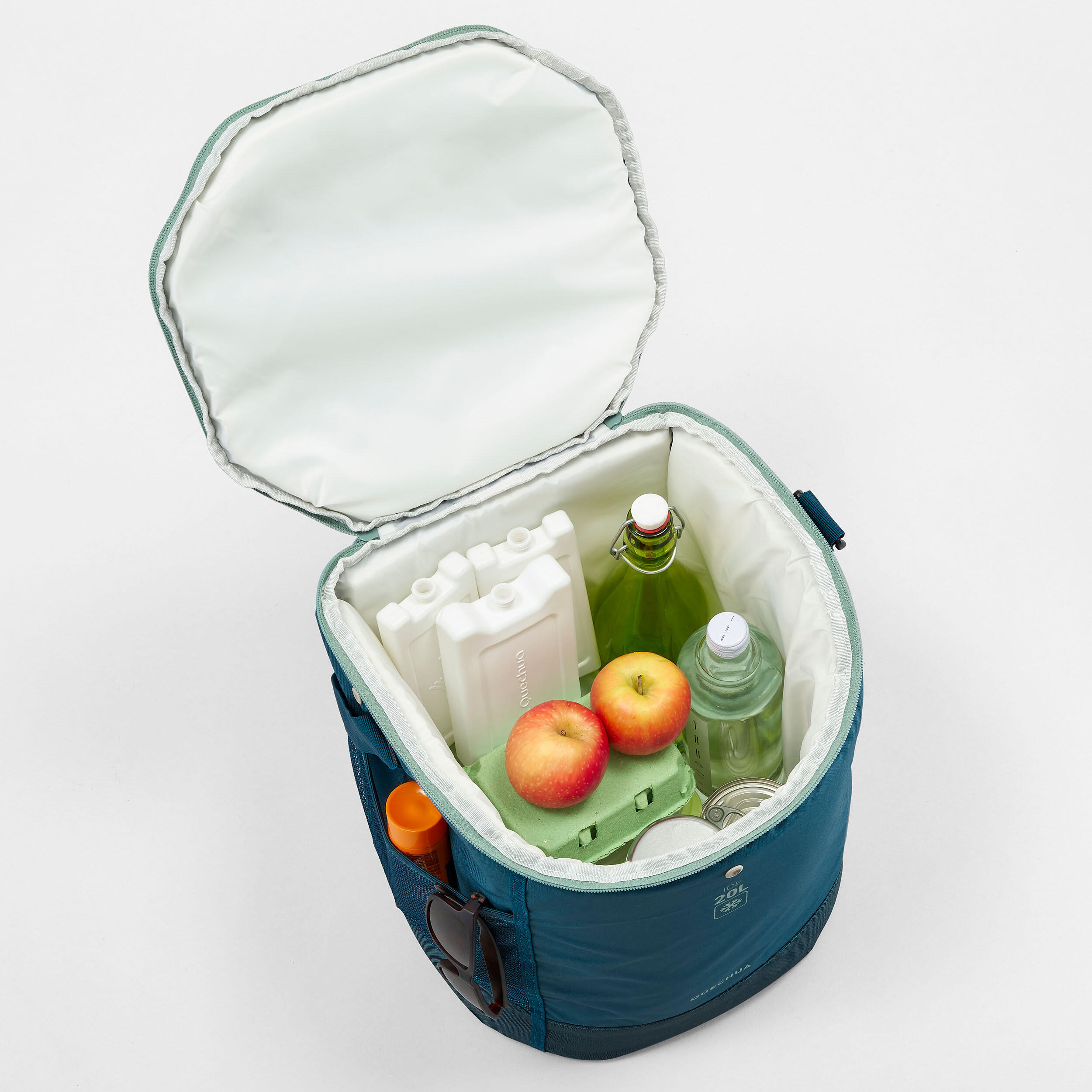 Soft Cooler Bag Quechua Ice Box Quechua Holdall Decathlon Lunch