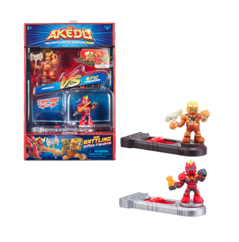 53% off on Akedo 2x Powerstorm Figures | OneDayOnly