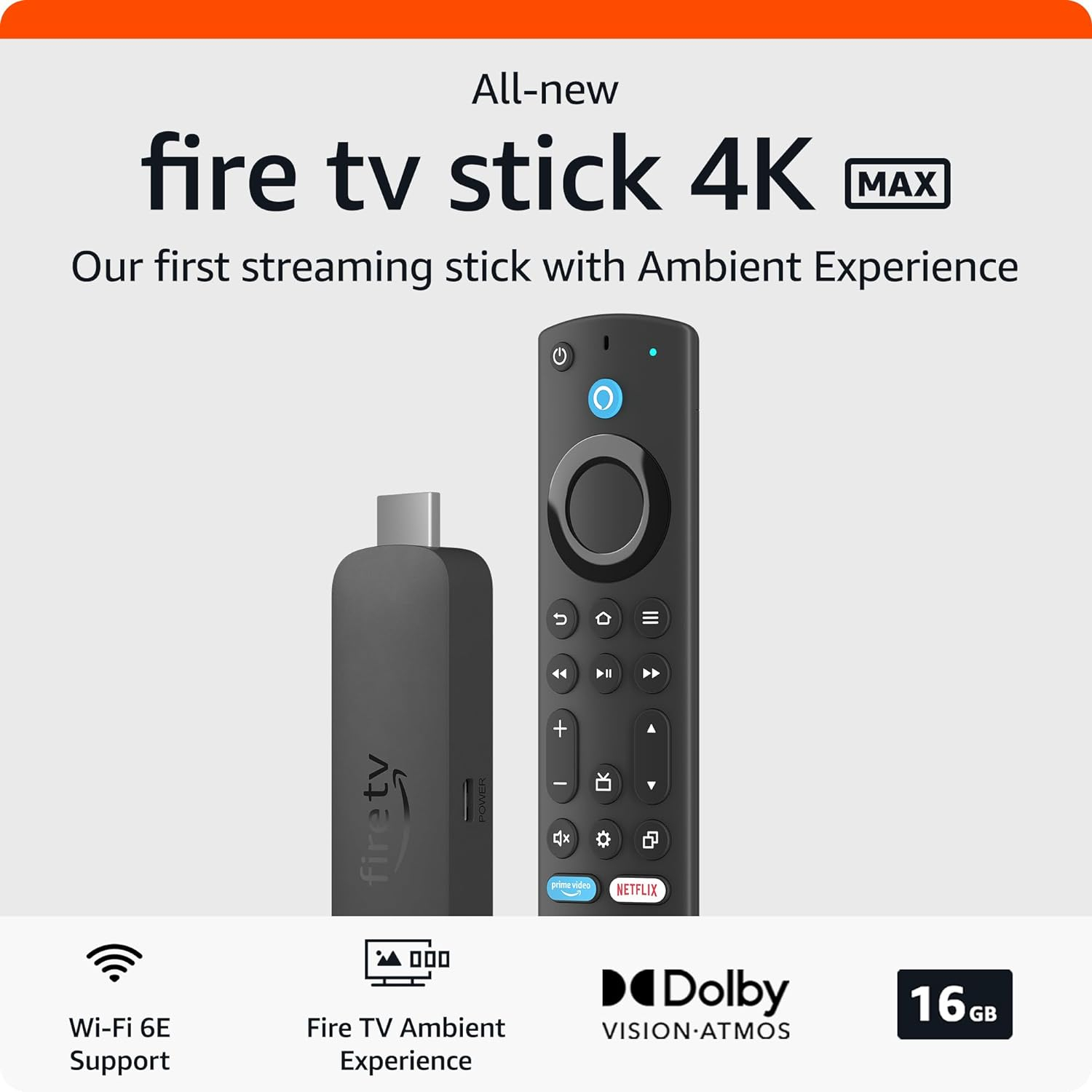 4K stick tv fire 新品未開封 MAX 第2世代の通販 max 4k stick tv 楽天市場】fire 16GB その他
