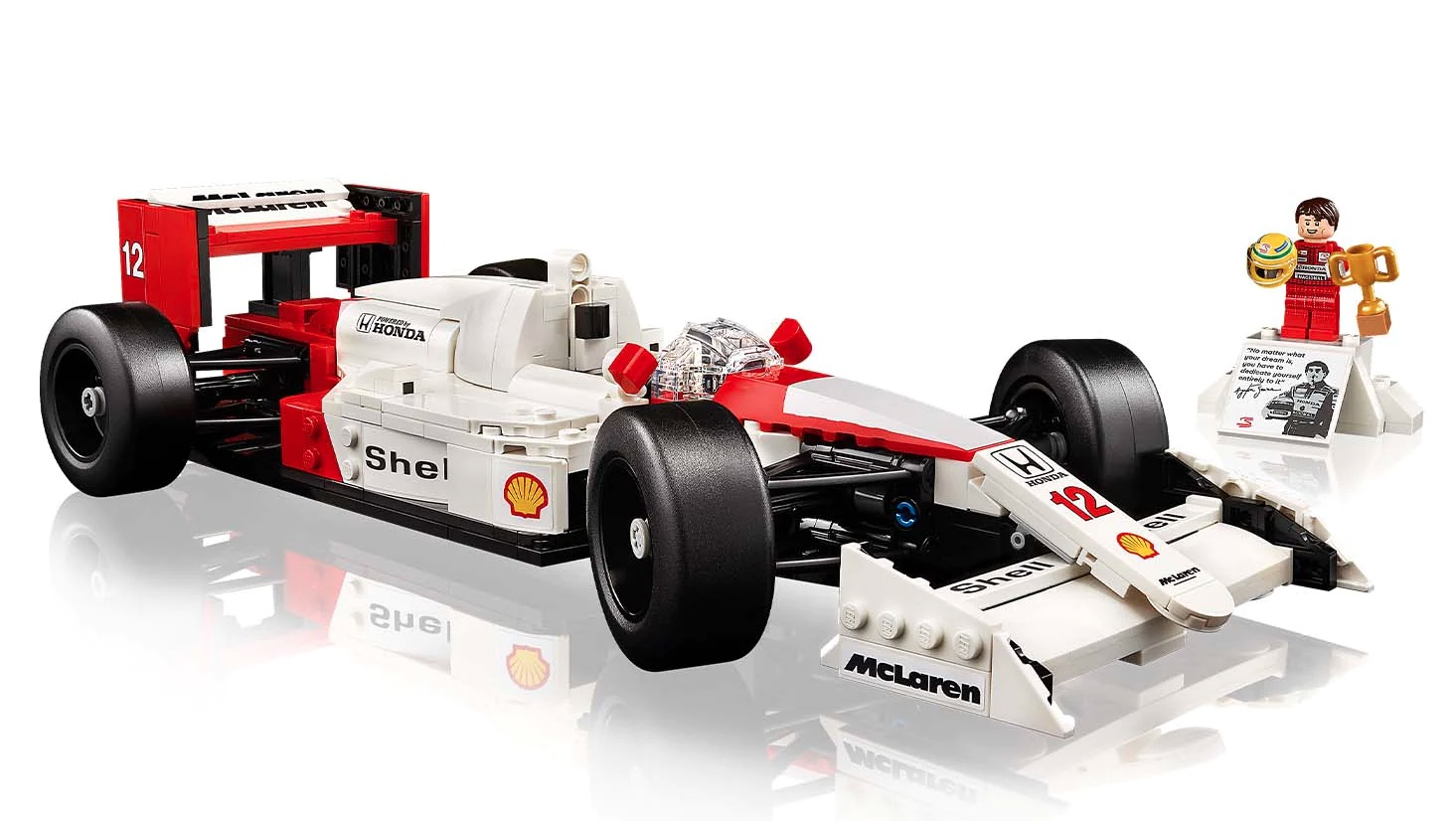 693-Piece Icons McLaren MP4/4 Ayrton Senna