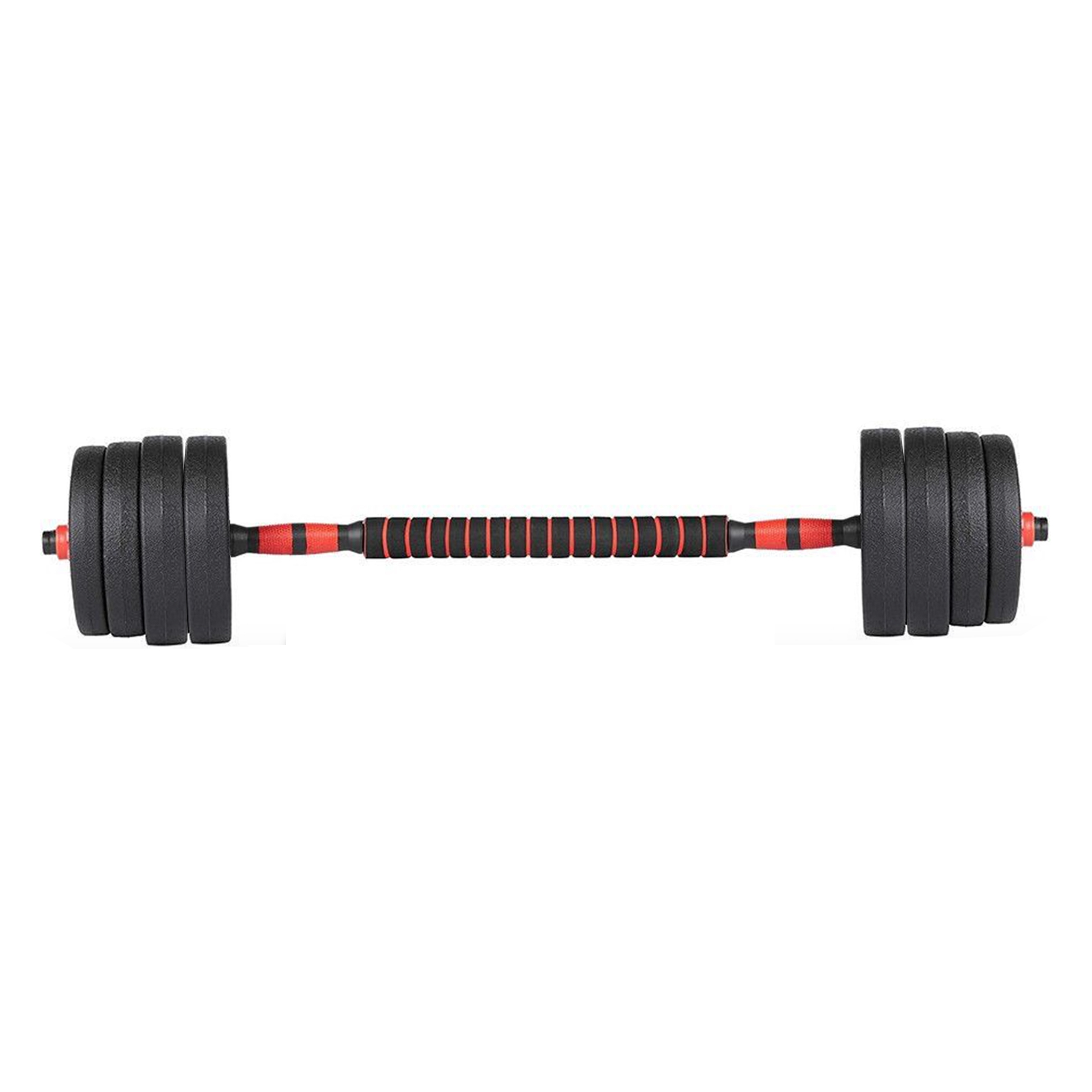 Adjustable Dumbbells Everlast Rubber Barbell Everlast 40KG Vinyl