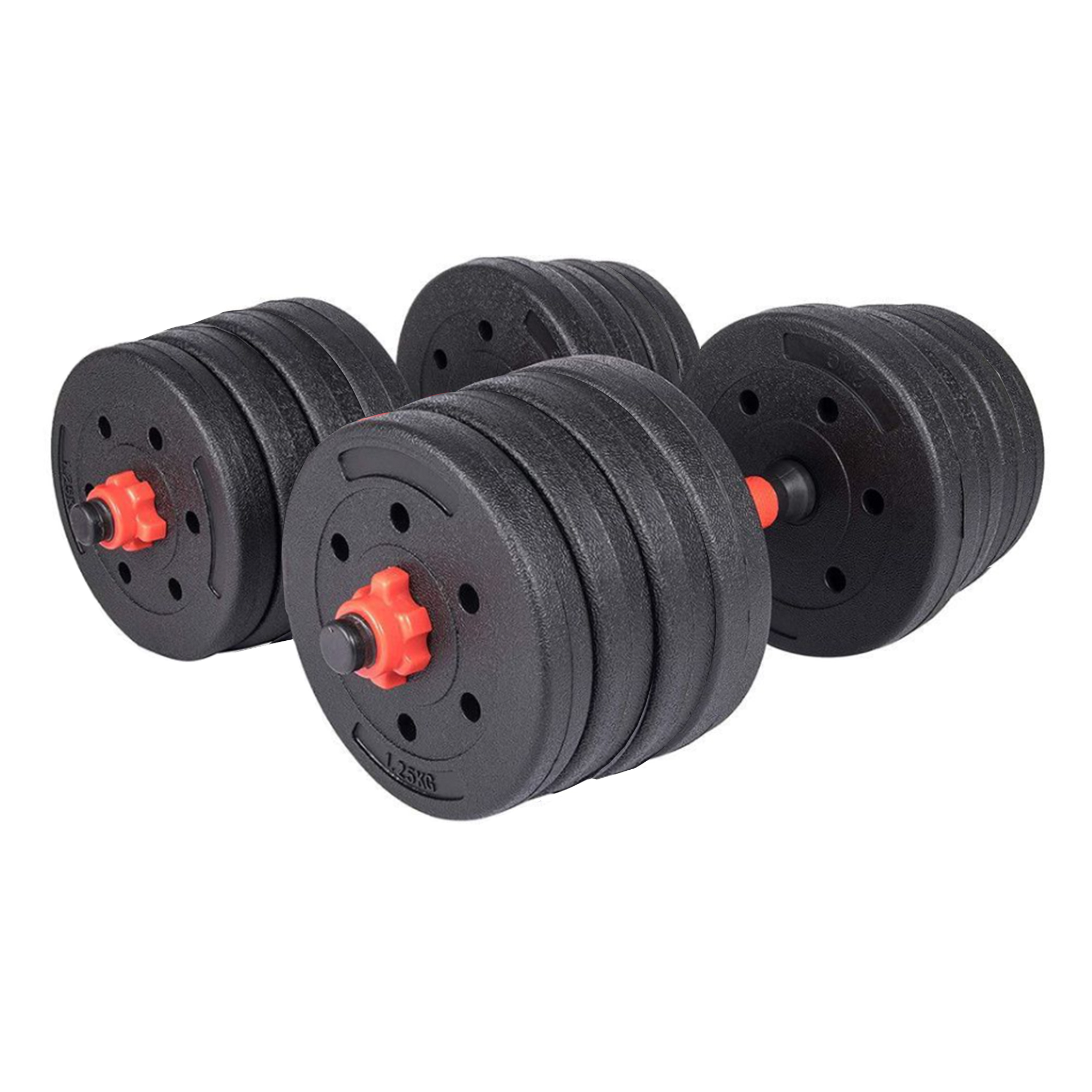 38% off on Everlast 40kg Barbell Dumbbell Set OneDayOnly