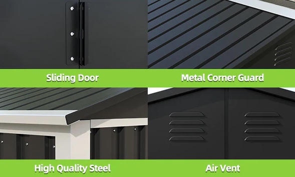 48% off on Medium Double Door Garden Shed | OneDayOnly