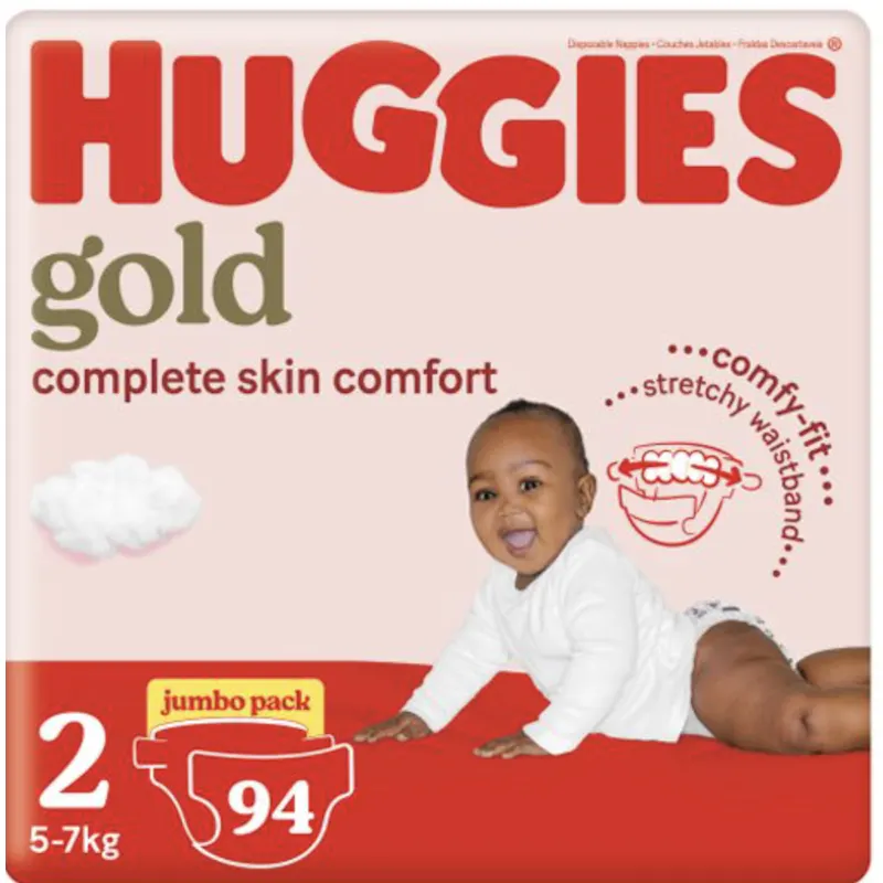 Size 2 (5-7kg) - 94s - Pack of 2