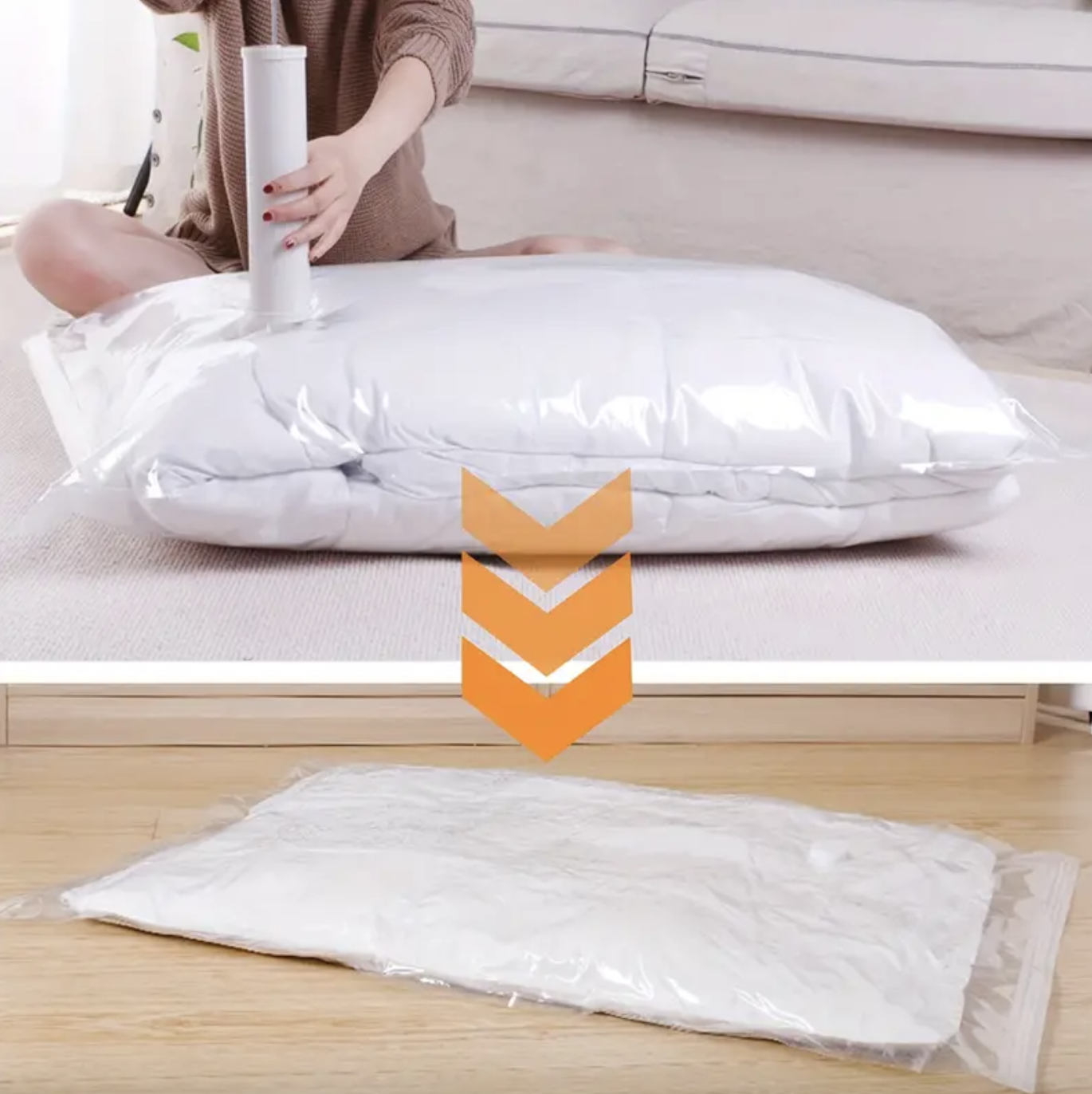 Vacuum not included.